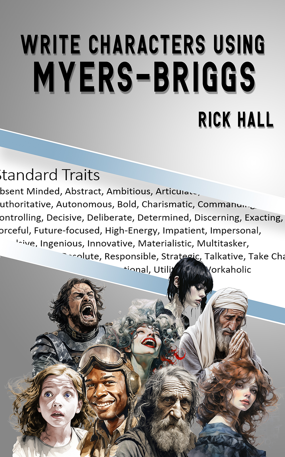 Cover of Write Characters Using Myers-Briggs by Rick Hall